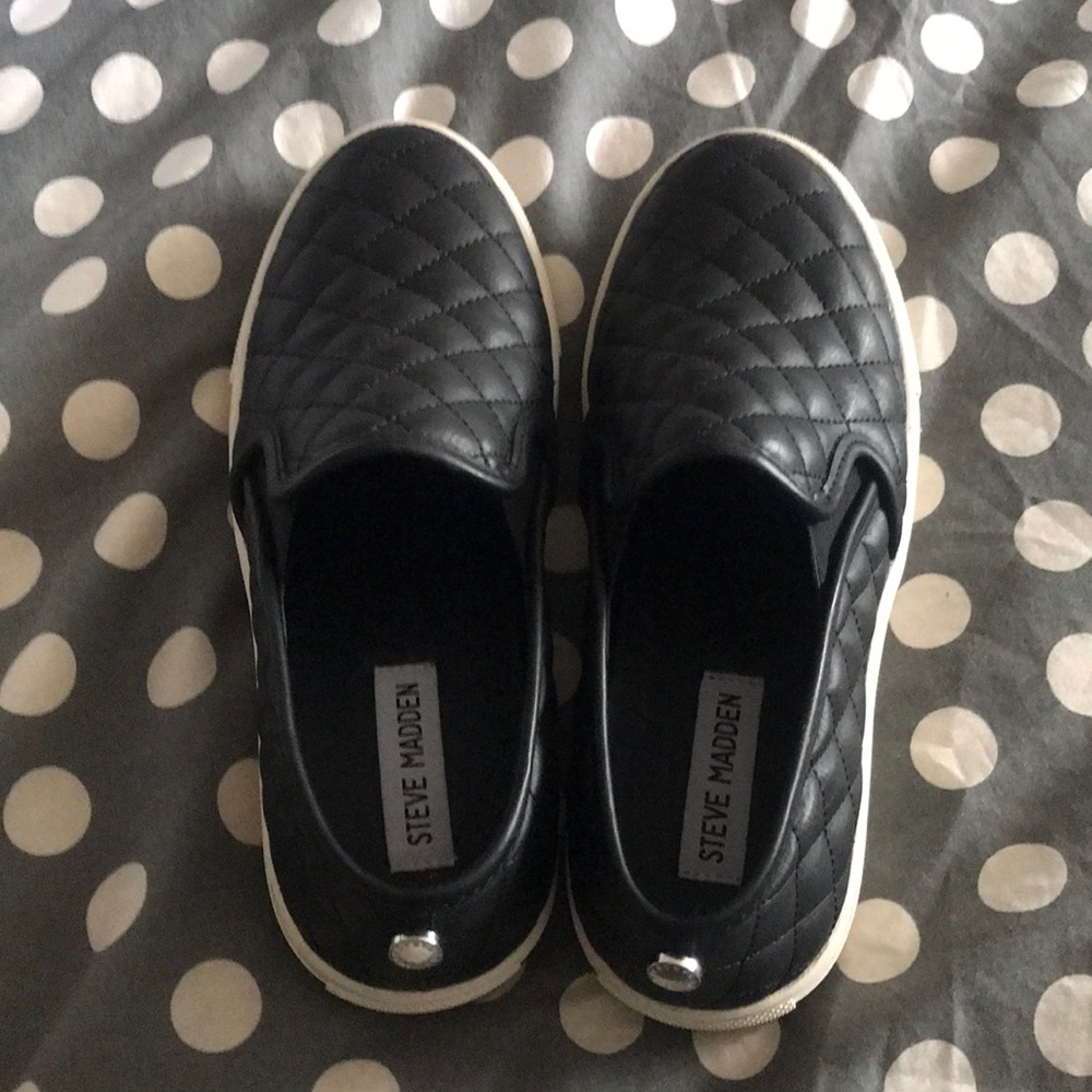 Steve Madden Ecentrcq Black 7.5